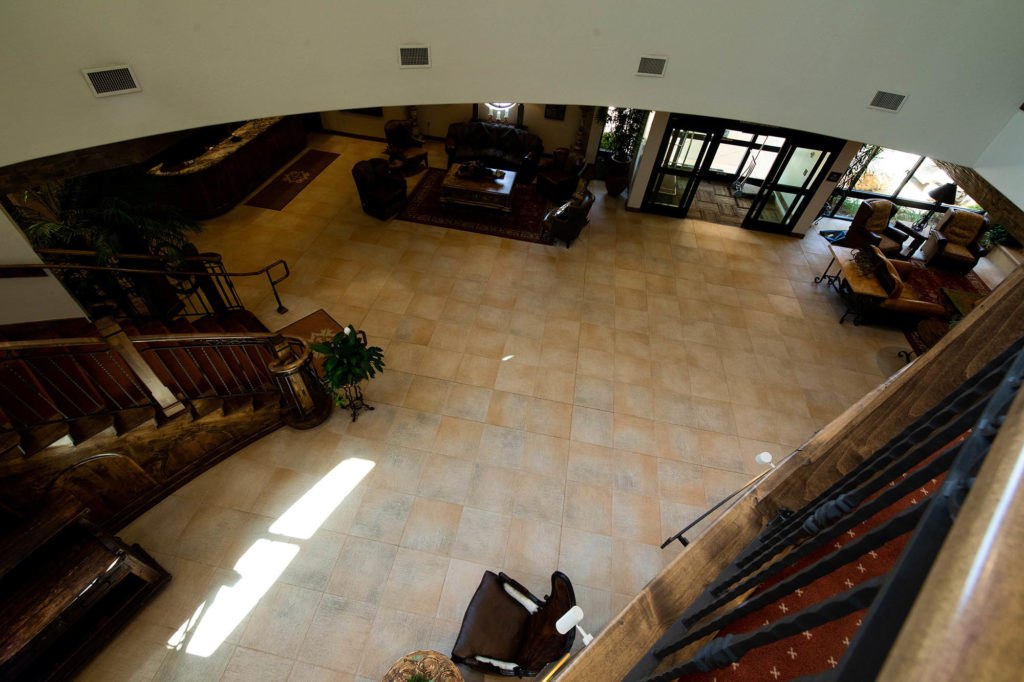 commercial floor tile installation work in Sacramento, CA | Brooks Tile, Inc.