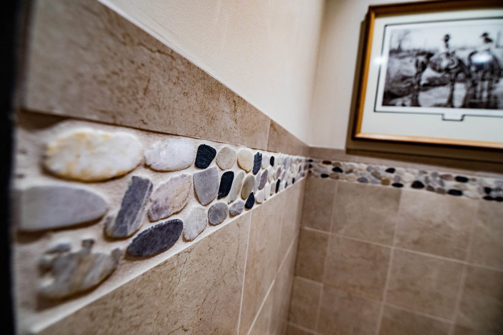 commercial wall tile installation work in Sacramento, CA | Brooks Tile, Inc.