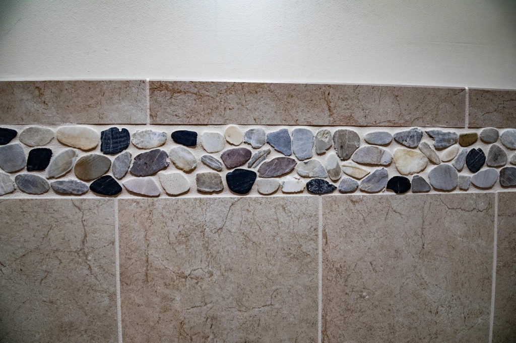 commercial wall tile installation work in Sacramento, CA
